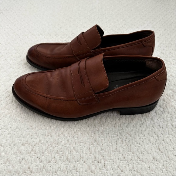 Johnston & Murphy XC4 System Waterproof Sheepskin Loafer Brown Men’s Size 8.5 M - Picture 2 of 13